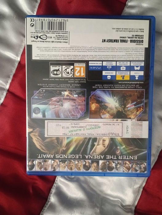Dissidia Final Fantasy NT PS4 Completo | Excelente Estado