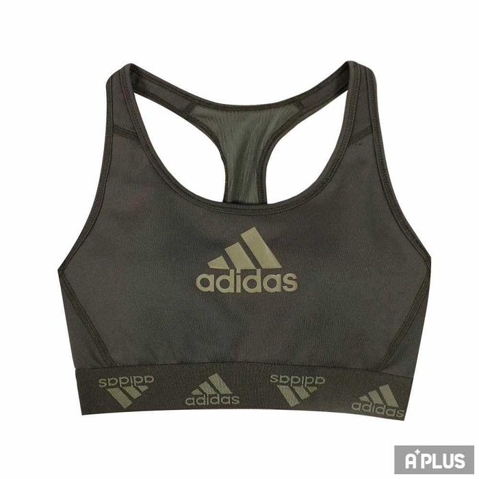 Спортивний топ бра Adidas колір хакі, розмір S