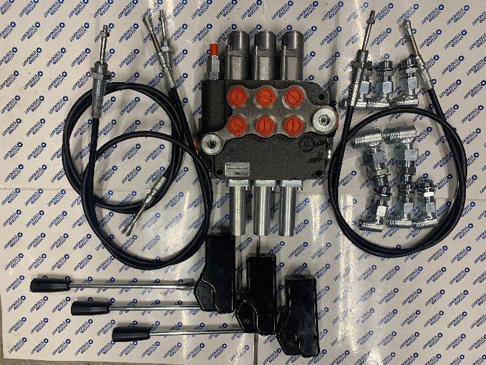 Распределитель болгарский на мтз с плавающими на тросах и джойстиком