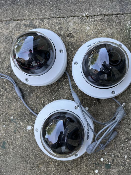 3 Cameras Analogicas Hikvision