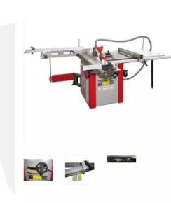 Esquadrejadora Serra TS315 carro 1,6 mts 230V  Nova