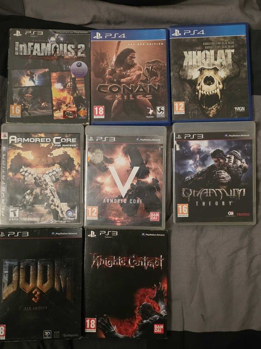 Sprzedam gry PS3 i PS4