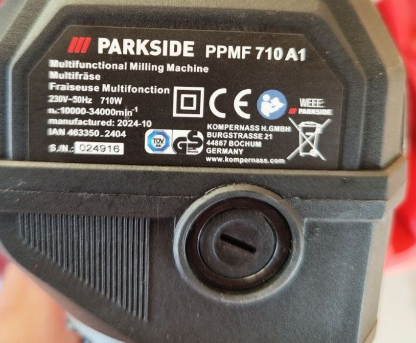 Фрезер парксайд 3в1, фрезерний верстат PARKSIDE PERFORMANCE, фреза, ст