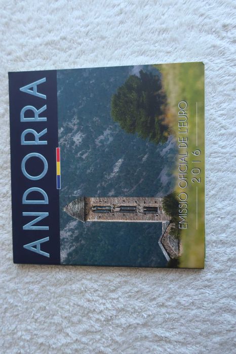 Carteira set Moedas EURO Coins - ANDORRA (Vários Anos)