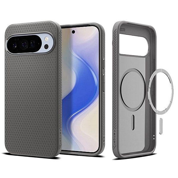 Etui Spigen Liquid Air Mag MagSafe na Google Pixel 10 Pro XL - szare