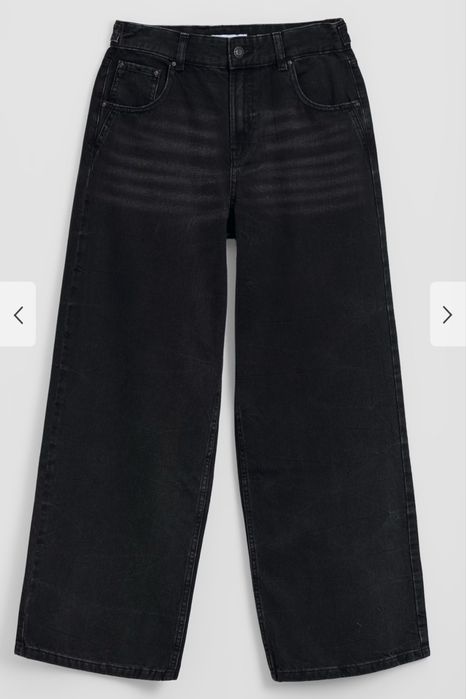 джинси baggy чорного кольору, розмір 32 від бренду house