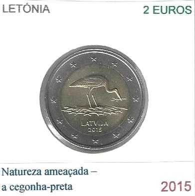 Letónia - - - - - Moedas Comemorativas de 2 Euros