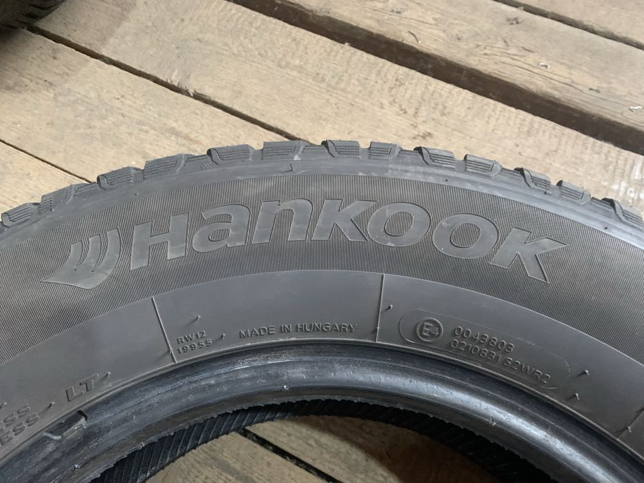 2шт 7мм 235/65R16C Hankook Winter Icept DOT4122