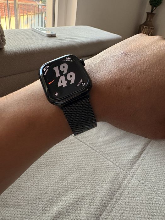 Apple watch serie 10 Gps + cellular 46mm em titanium ardósia