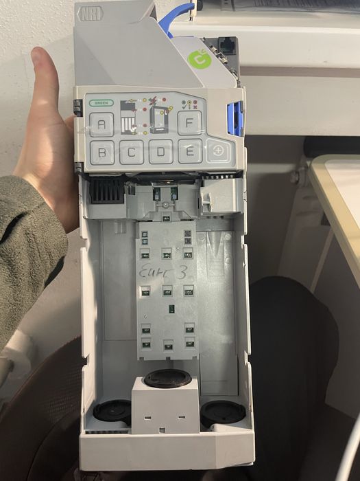 Монетоприймач NRI Currenza C2 Blue (EUR3) для вендингу – під гривню