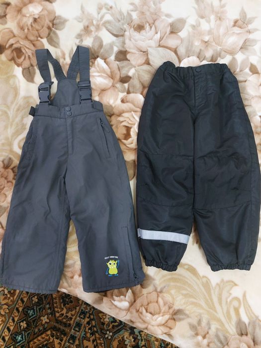 Зимний полукомбинезон, зимние штаны