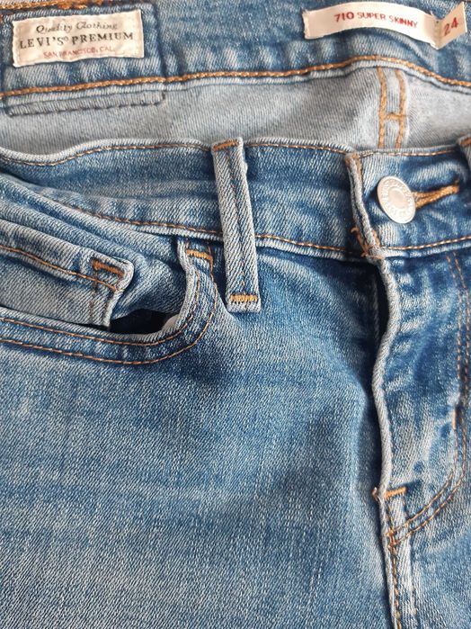 Dzinsy LEVIS  premium 710 roz.24
