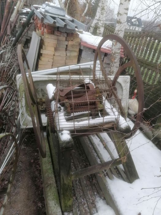 Sieczkarnia ozdoba do ogrodu