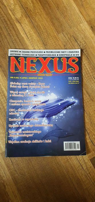 Zestaw pięciu magazynów "Nexus" lata 2014 i 2016