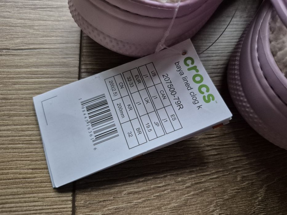 Buty Crocs Ocieplane z futerkiem 32 - 33