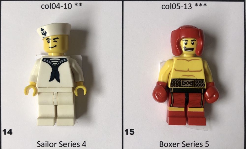 Minifiguras Lego Star Wars, Marvel, Ninjago, City, Dino, Series
