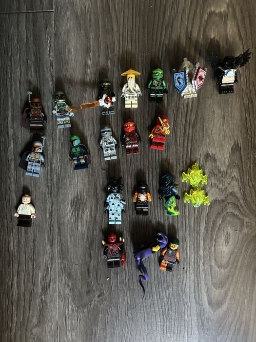 Zestaw minifigurek LEGO Star Wars / Ninjago / Nexo Knights / Chima