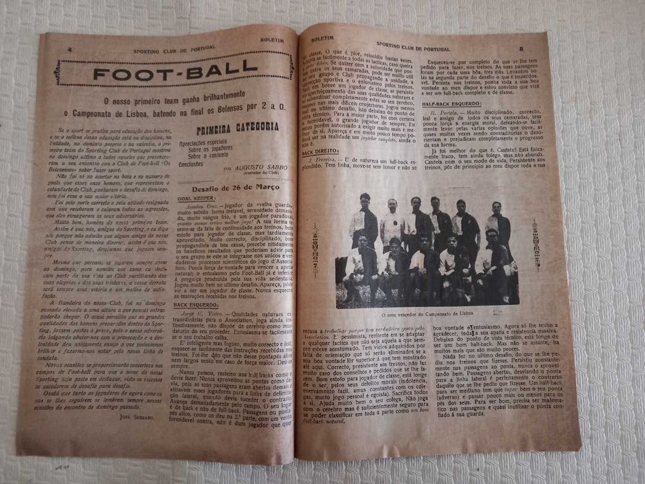 Jornal do Sporting do 100º Aniversário