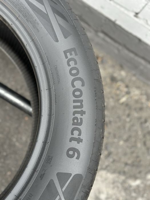 Топові шини‼️Continental EcoContact6 104V 235/55 r18 6.7мм 2024рік ‼️Літні шини