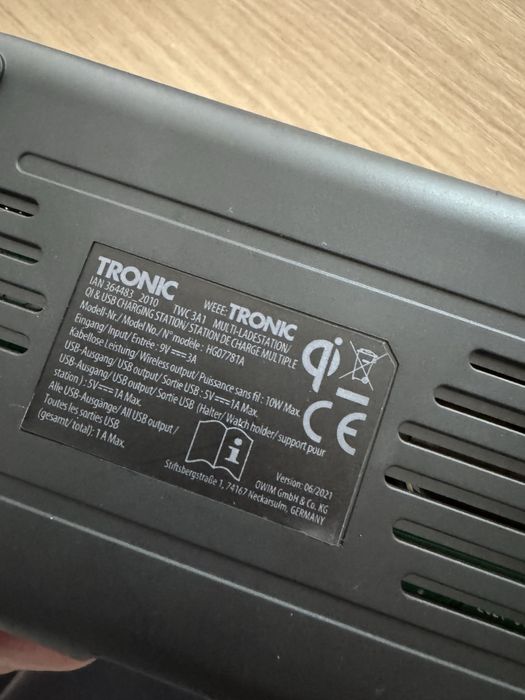 Carregador por indução TRONIC