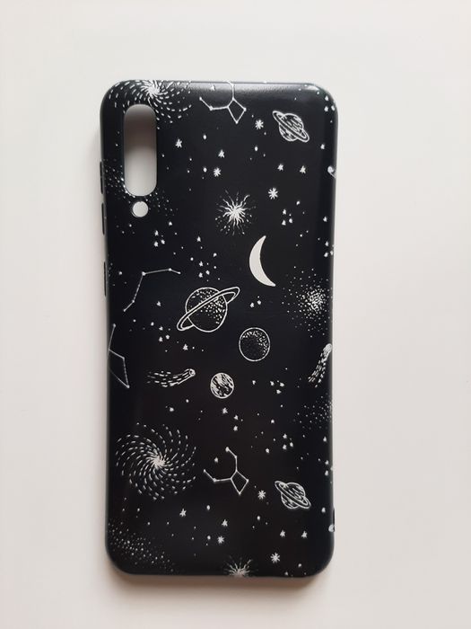 Etui case na telefon Samsung Galaxy A50 motyw kosmos galaxy