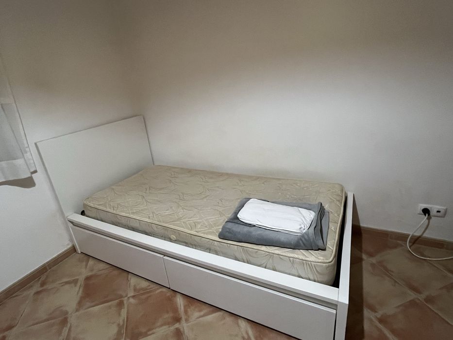 Cama de solteiro com colchao incluido