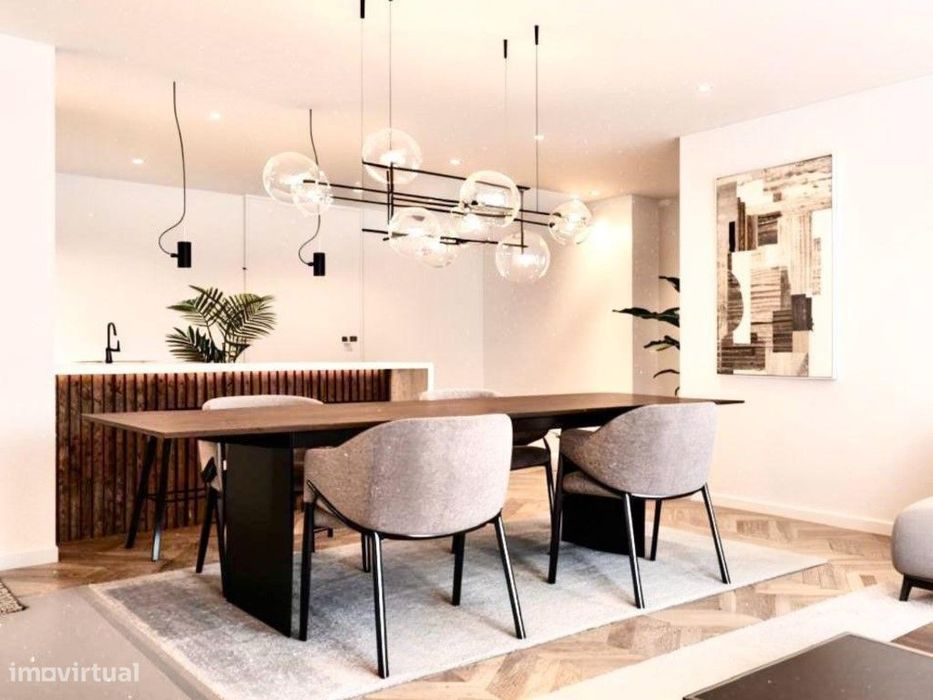 Apartamento T1 novo, com varanda e parqueamento, em Matosinhos.