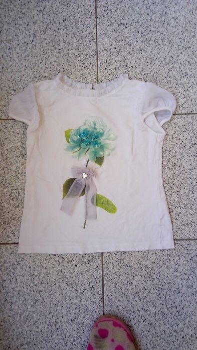 Camisola de menina 3-5 anos