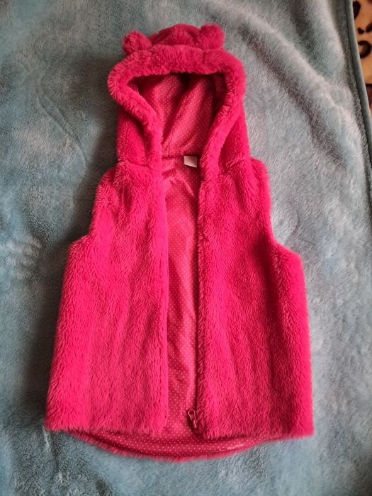 Bezrękawnik dla dziewczynki