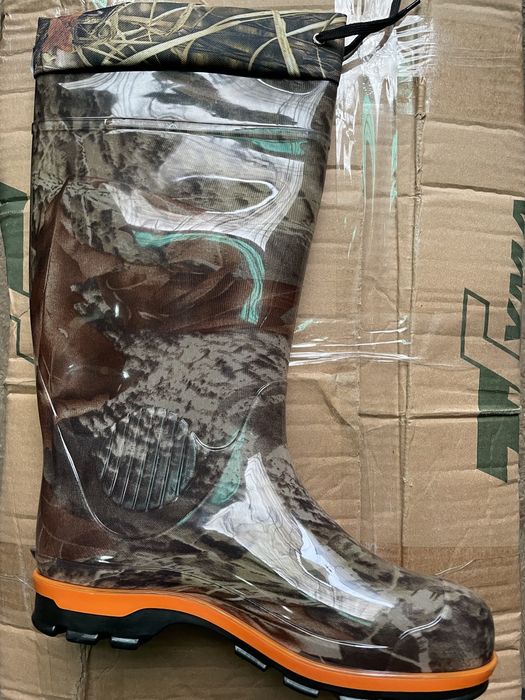 Чоботи гумові силікон рибацькі чоловічі 41-47 р. Гума Трест