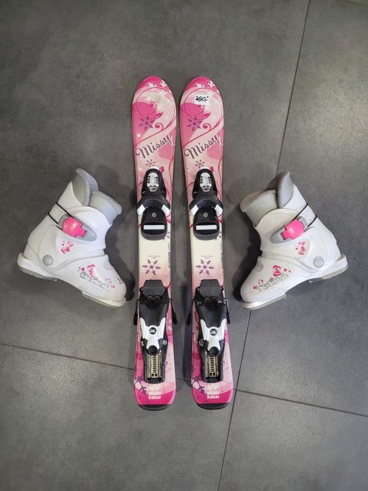 Zestaw narciarski dziecięcy narty Missy WilderKaiser + Buty rossignol