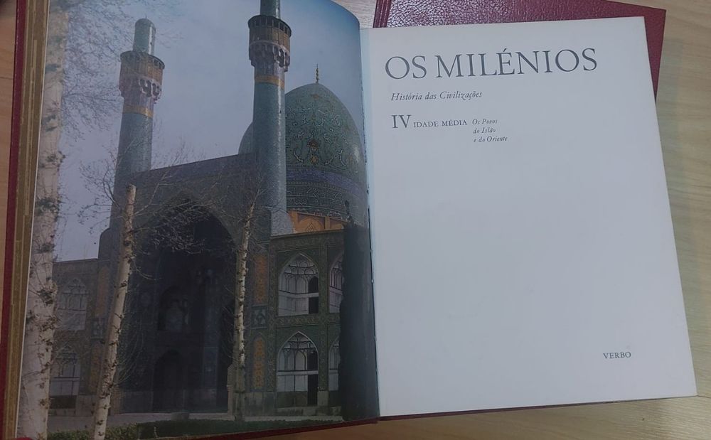Coleção de livros Milénios da Verbo