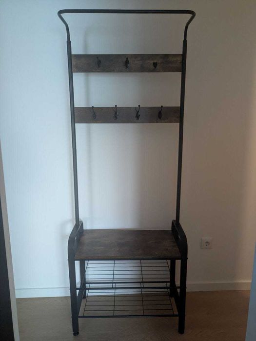 Móvel de Entrada / Cabideiro com Banco e Sapateira
