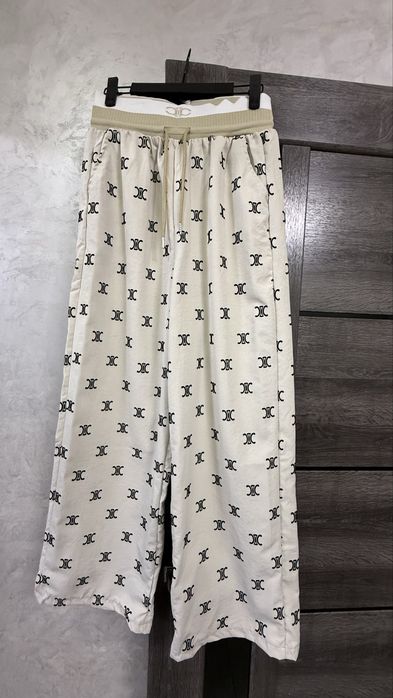 Штани атласні celine