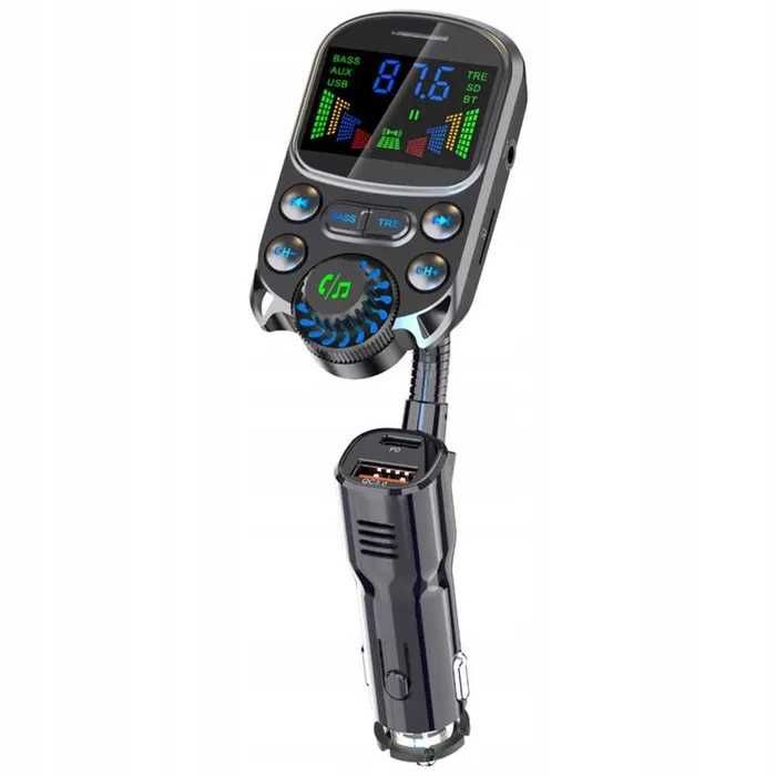 Transmiter Samochodowy Bluetooth AUX BC86