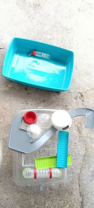 Gaiola hamster. Como nova.