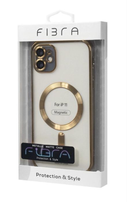 чохли на iphone FIBRA Chrome MagSafe case