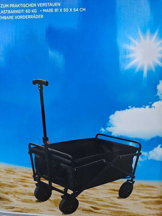Wózek transportowy na plażę, ogród