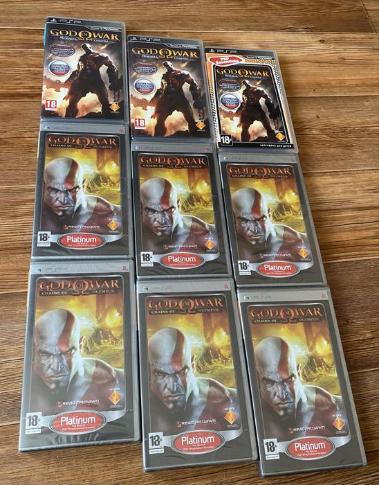 Sony PSP: GTA, Tomb Raider, Indiana Jones, God of War, Dante’s Inferno