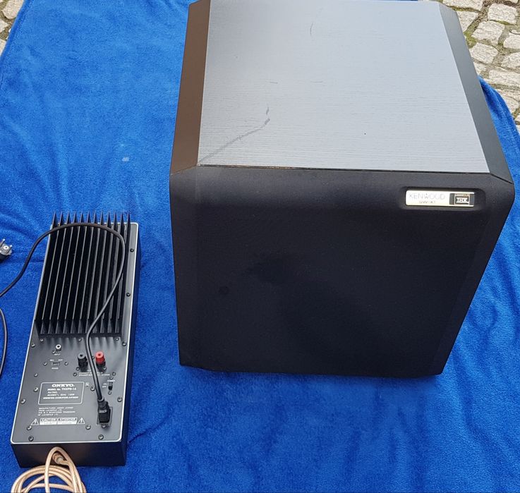 Subwoofer Kenwood SWX1 + Onkyo THXPS1A 130W Strzelin • OLX.pl