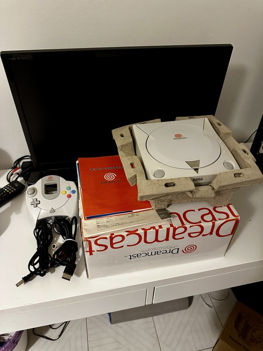 Sega Dreamcast Japonês Completo