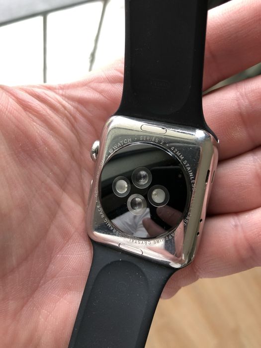 Apple Watch 2 aço e vidro de safira