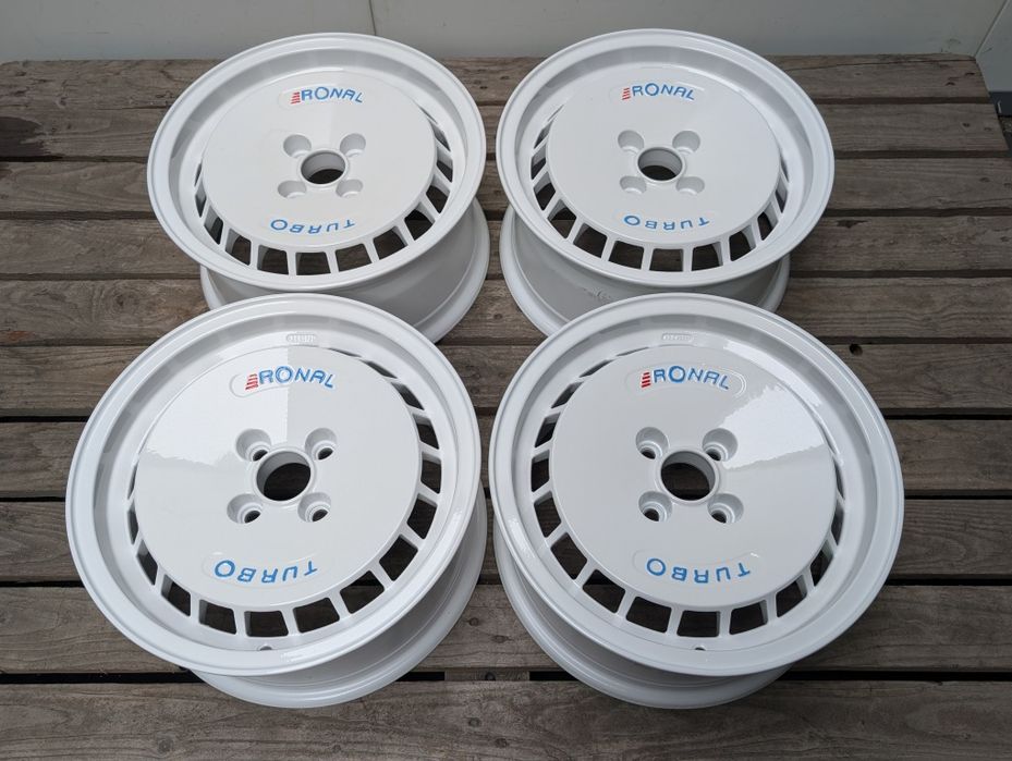 Oryginalne felgi Ronal Turbo 15" 4x100 VW Golf Jetta 1985 rok