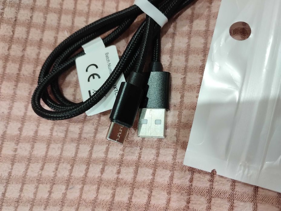 Кабель быстрой зарядки 1 метр USB - Tape C 120 W Шнур для заряджання
