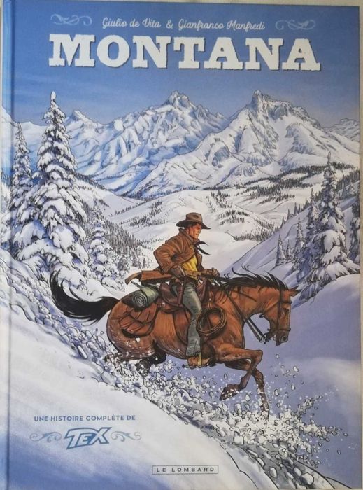 Livro BD Tex em francês
