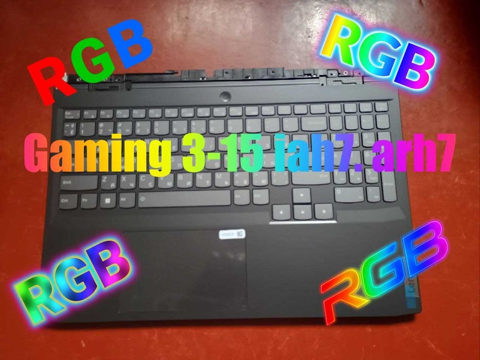 RGB Топкейс Lenovo Gaming 3-15IAH7/ 82S9/Lenovo Gaming 3-15ARH7/ RGB