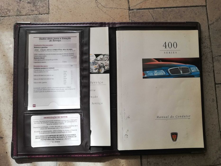 Manual Rover séries 400