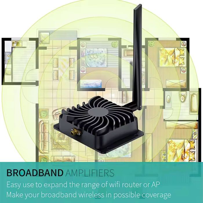 Підсилювач-розширювач сигналу Wi-Fi 2.4G для роутерів дронів EDUP 8W