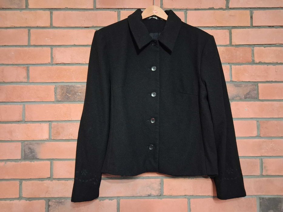 Elegancki czarny żakiet / bolerko Tatuum BY KAN rozm. 40 | Haft