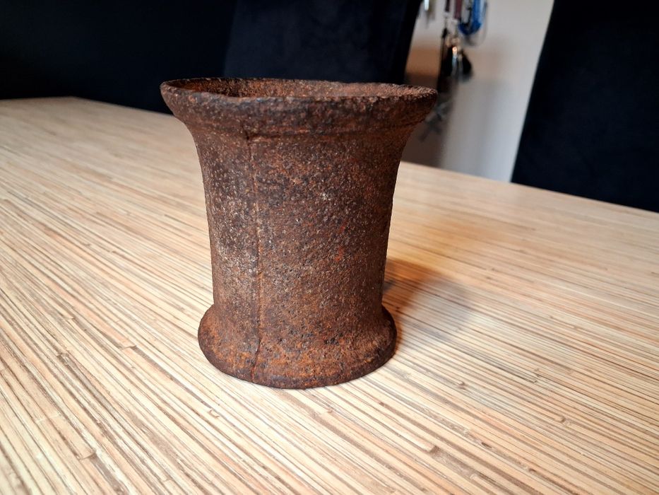 Galicja XIX wiek ok 200-letni ciężki moździerz ANTYK oryginał Unikat !